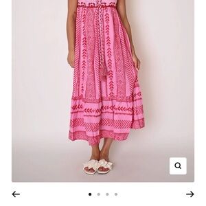 New Honey Plum dress, crochet top area and adorable pattern dress.